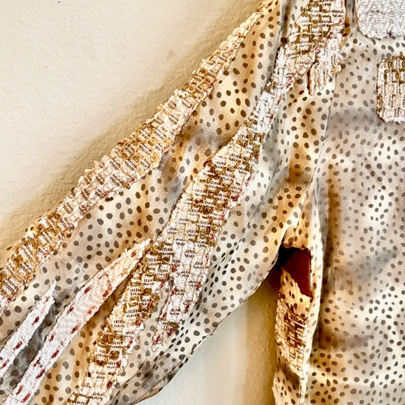 Vintage 90s Sandy Starkman Silk Jacket - Picture 6 of 13